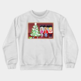 Punch-Out Christmas Crewneck Sweatshirt